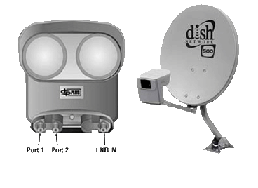 Dish 500 with DP Plus Twin LNB